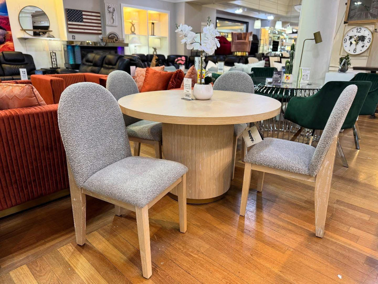 Rove 5-Piece Dining Room Set by Happy Homes at Eve Furniture