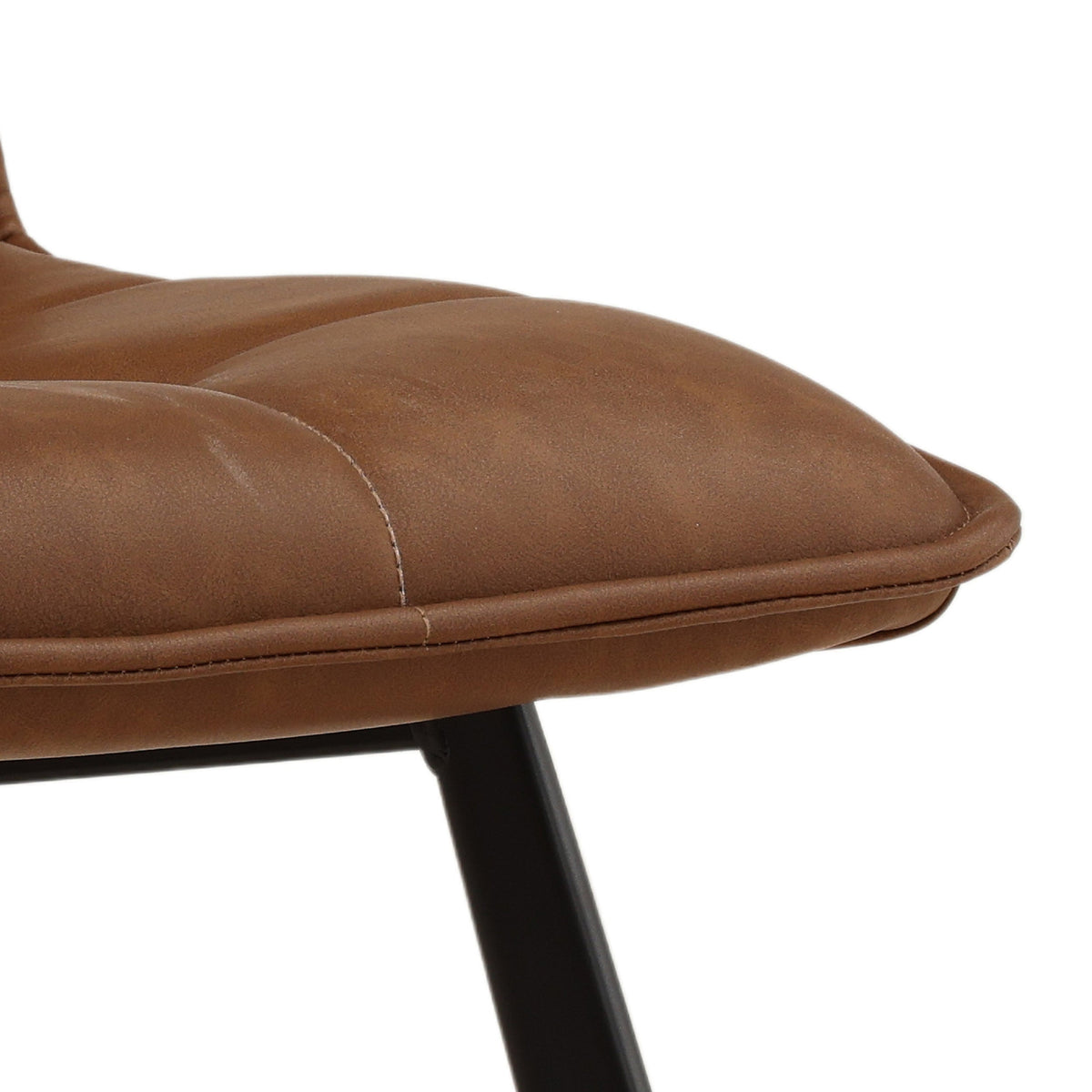 Itzli Dining Chair, Brown, Set of 2 by Dovetail at Eve Furniture
