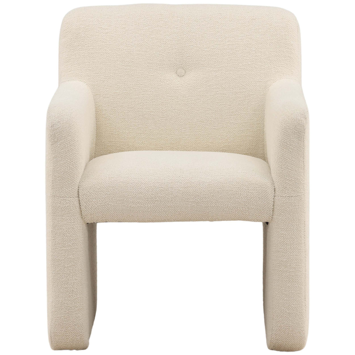 Pippy Dining Chair, Cream, Set of 2 by Dovetail at Eve Furniture