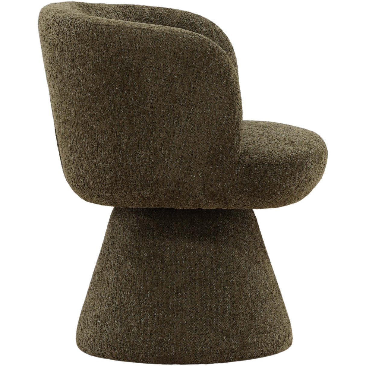 Omaira Swivel Dining Chair, Green, Set of 2 by Dovetail at Eve Furniture