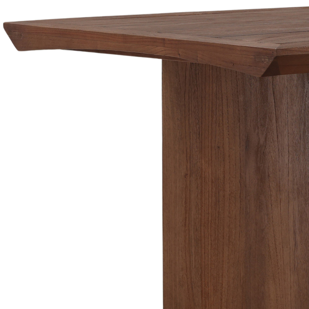 Varen Dining Table, Brown by Dovetail at Eve Furniture