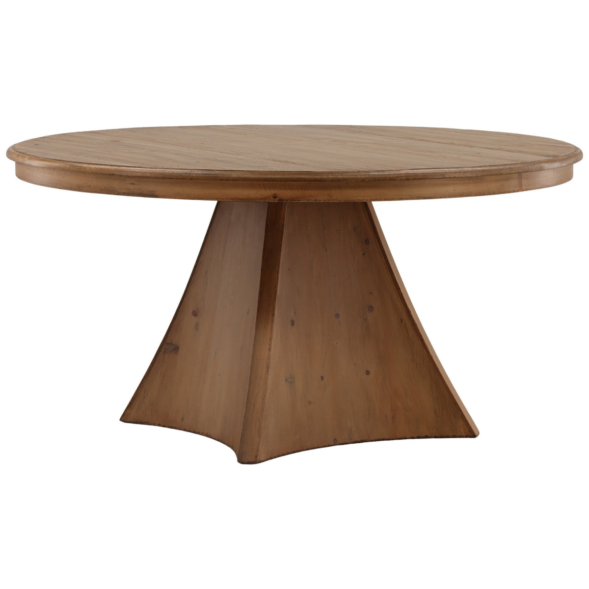 Zoie Dining Table, Brown Wash by Dovetail at Eve Furniture