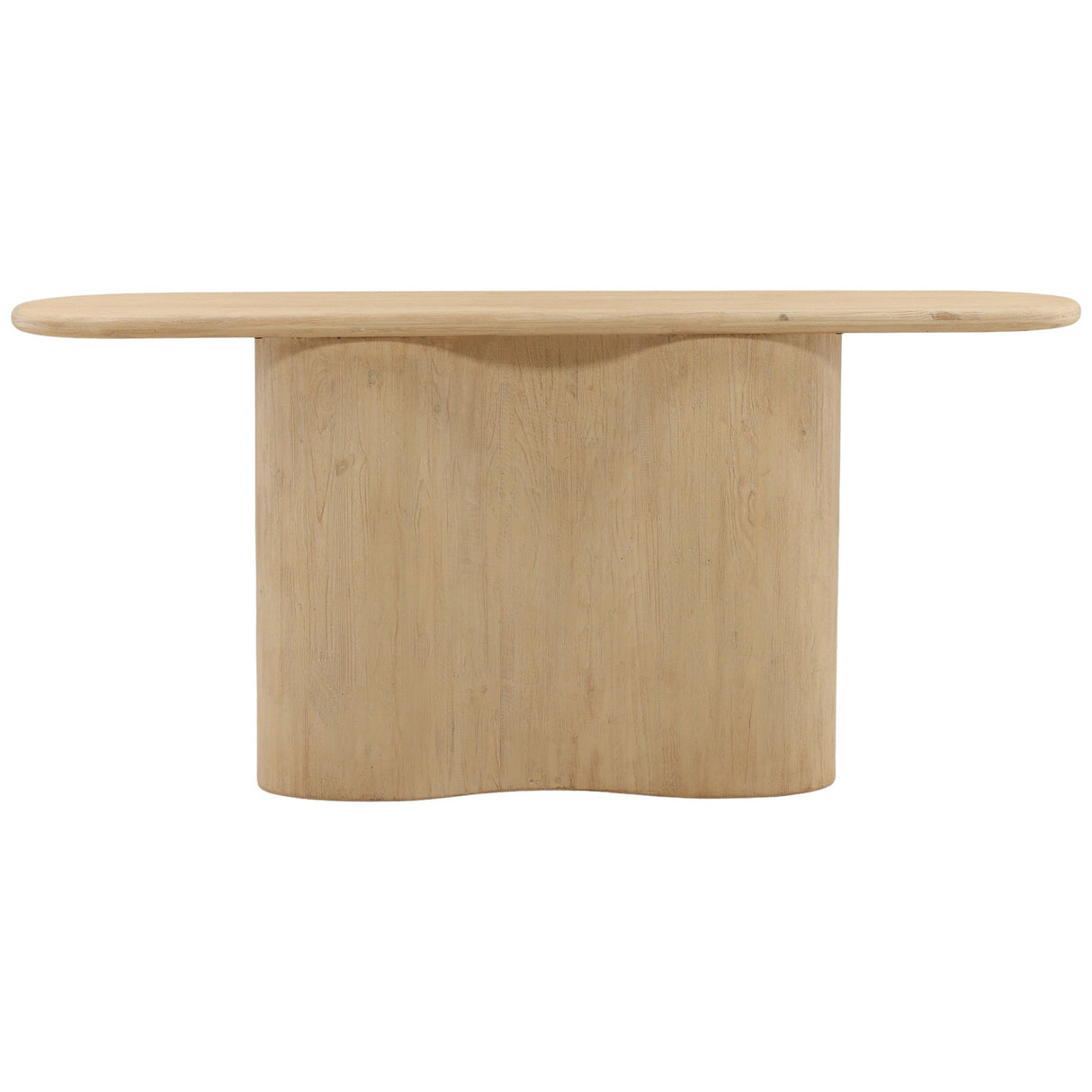 Rosalyn Console Table, Light Natural by Dovetail at Eve Furniture