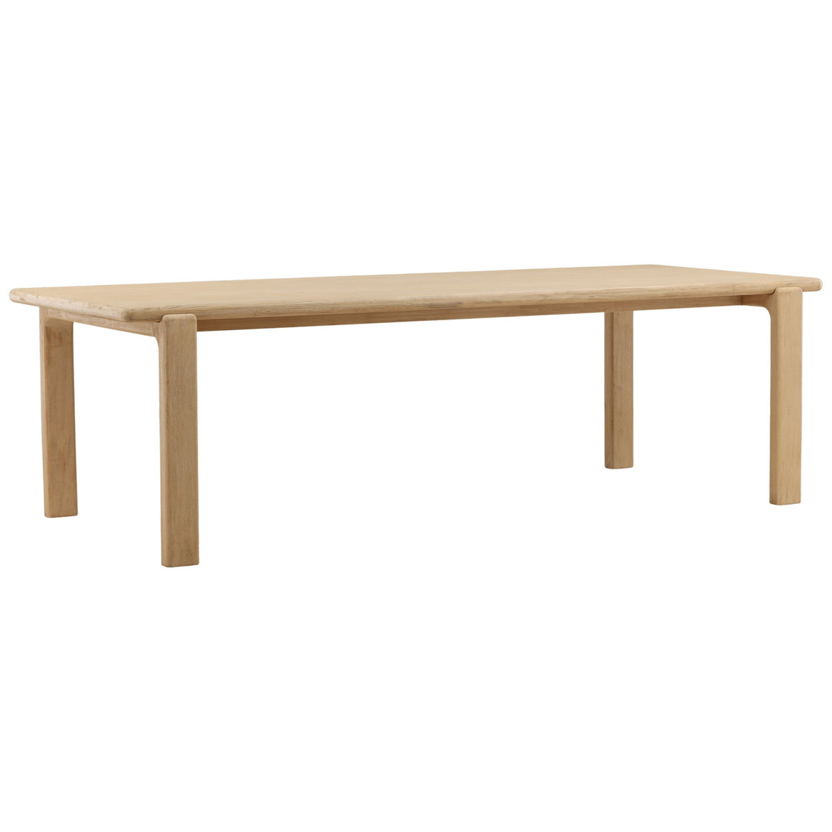 Zulema Dining Table, Light Natural by Dovetail at Eve Furniture