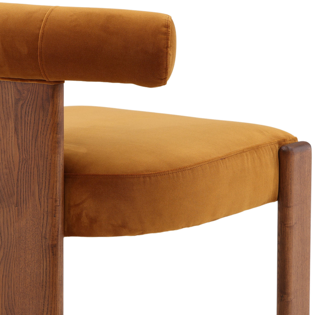 Gwyneth Dining Chair, Hudson Ginger, Set of 2 by Dovetail at Eve Furniture