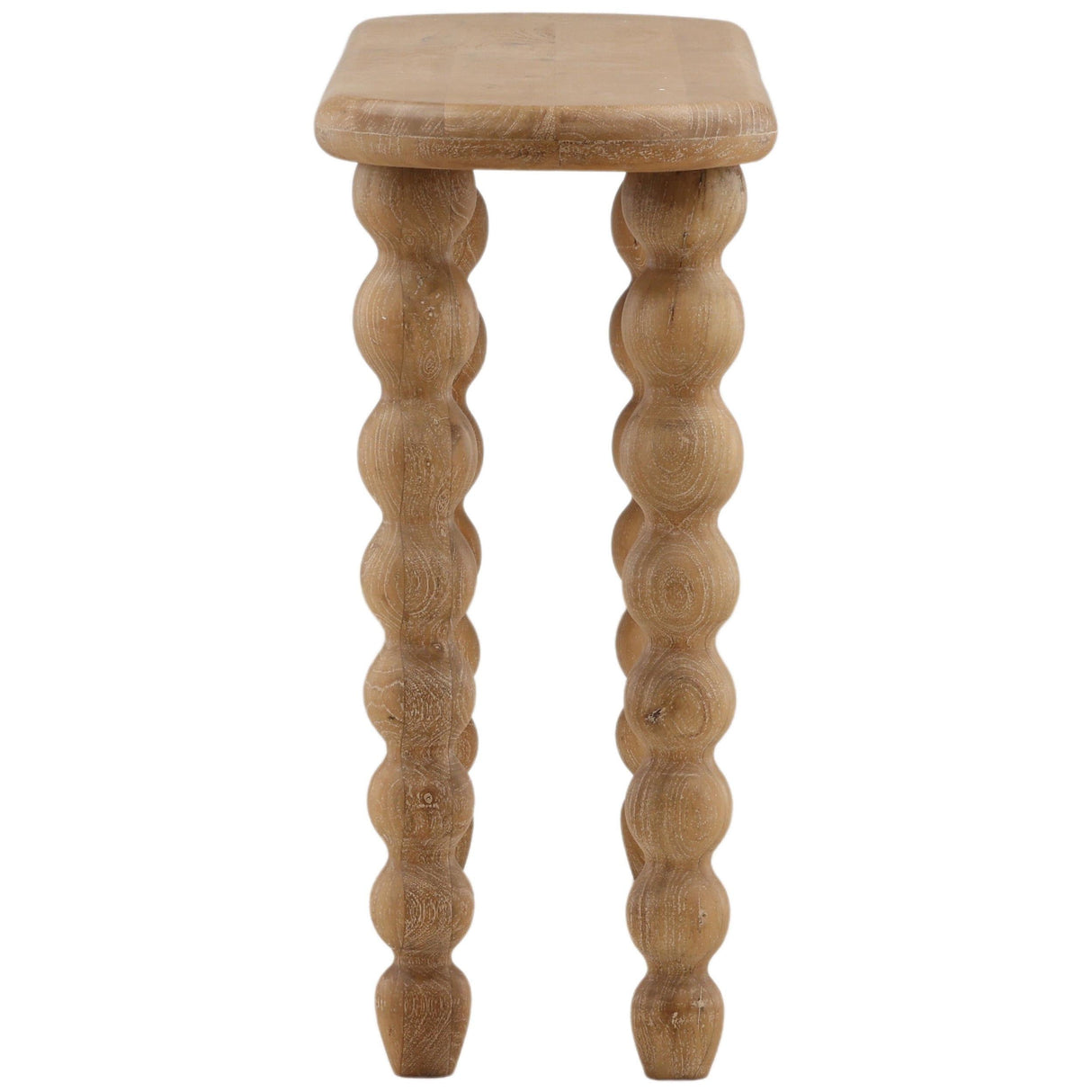Bexwell Console Table, Light Natural by Dovetail at Eve Furniture