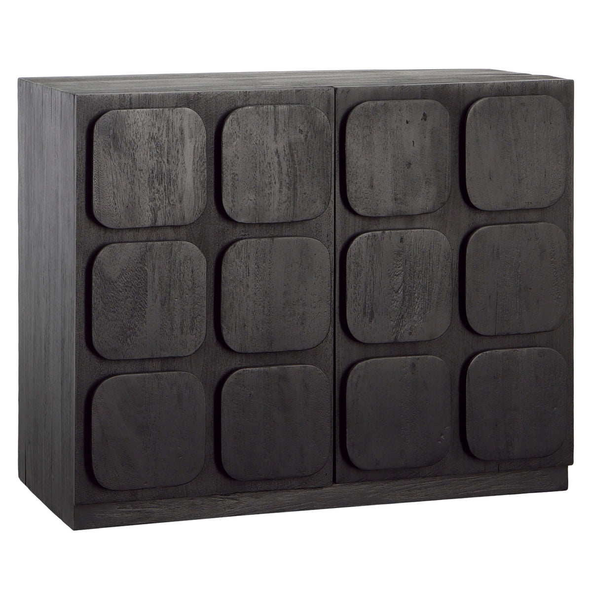 Marika Cabinet, Black by Dovetail at Eve Furniture