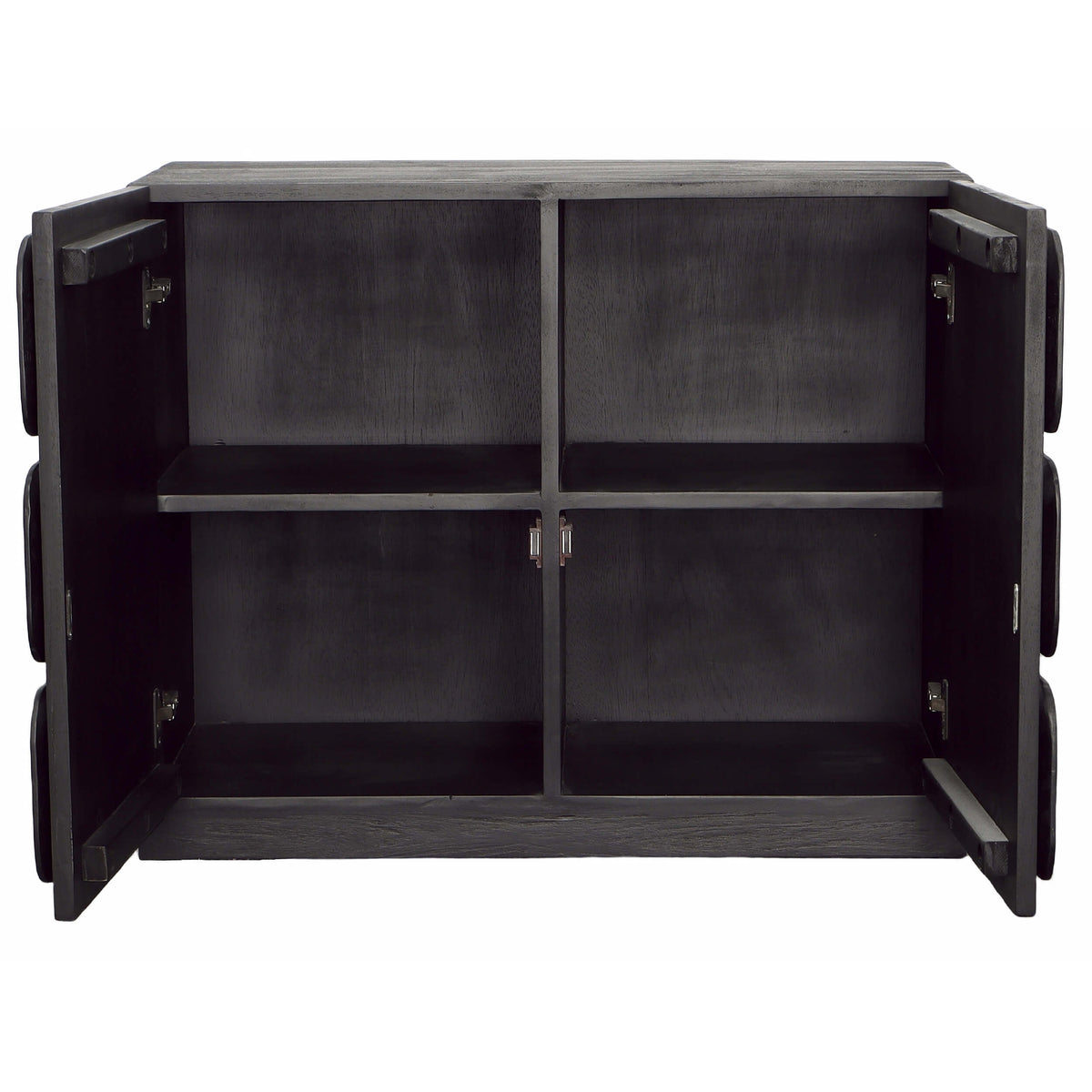 Marika Cabinet, Black by Dovetail at Eve Furniture