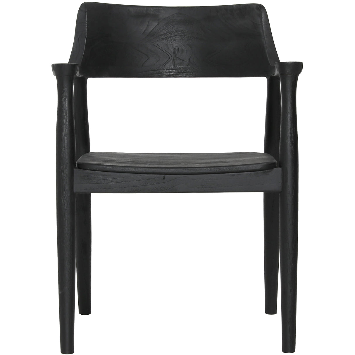 Stafford Dining Chair, Black, Set of 2 by Dovetail at Eve Furniture