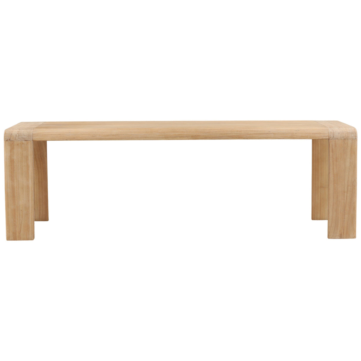 Crosby Dining Table, Light Natural by Dovetail at Eve Furniture