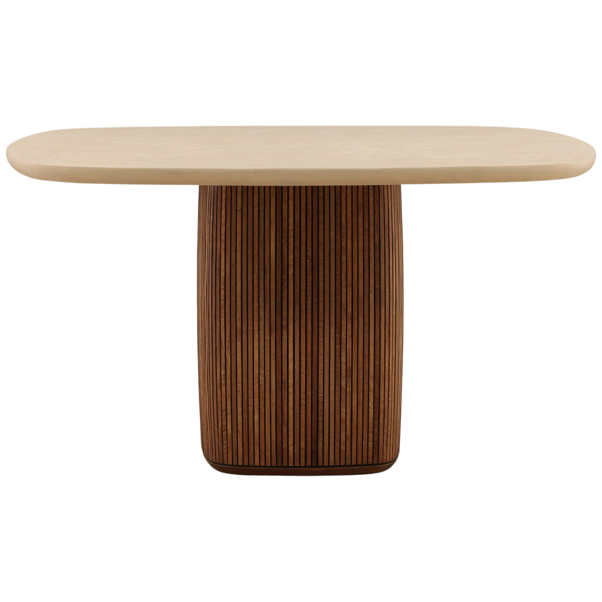 Atria Dining Table, Sand by Dovetail at Eve Furniture