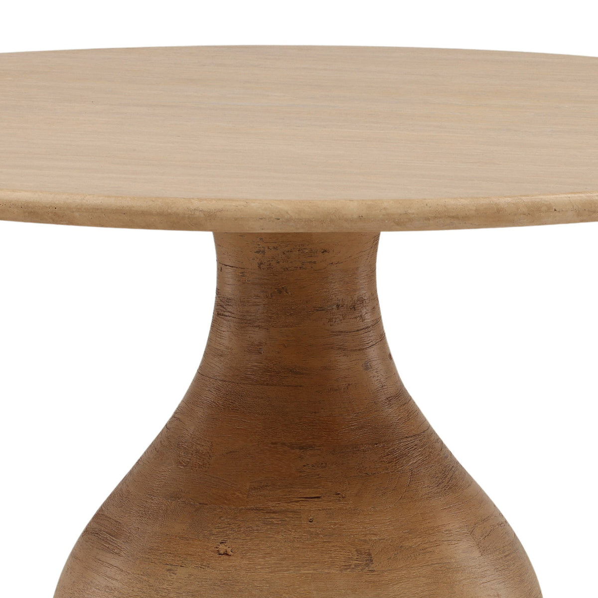 Aristeo Dining Table, Light Natural by Dovetail at Eve Furniture