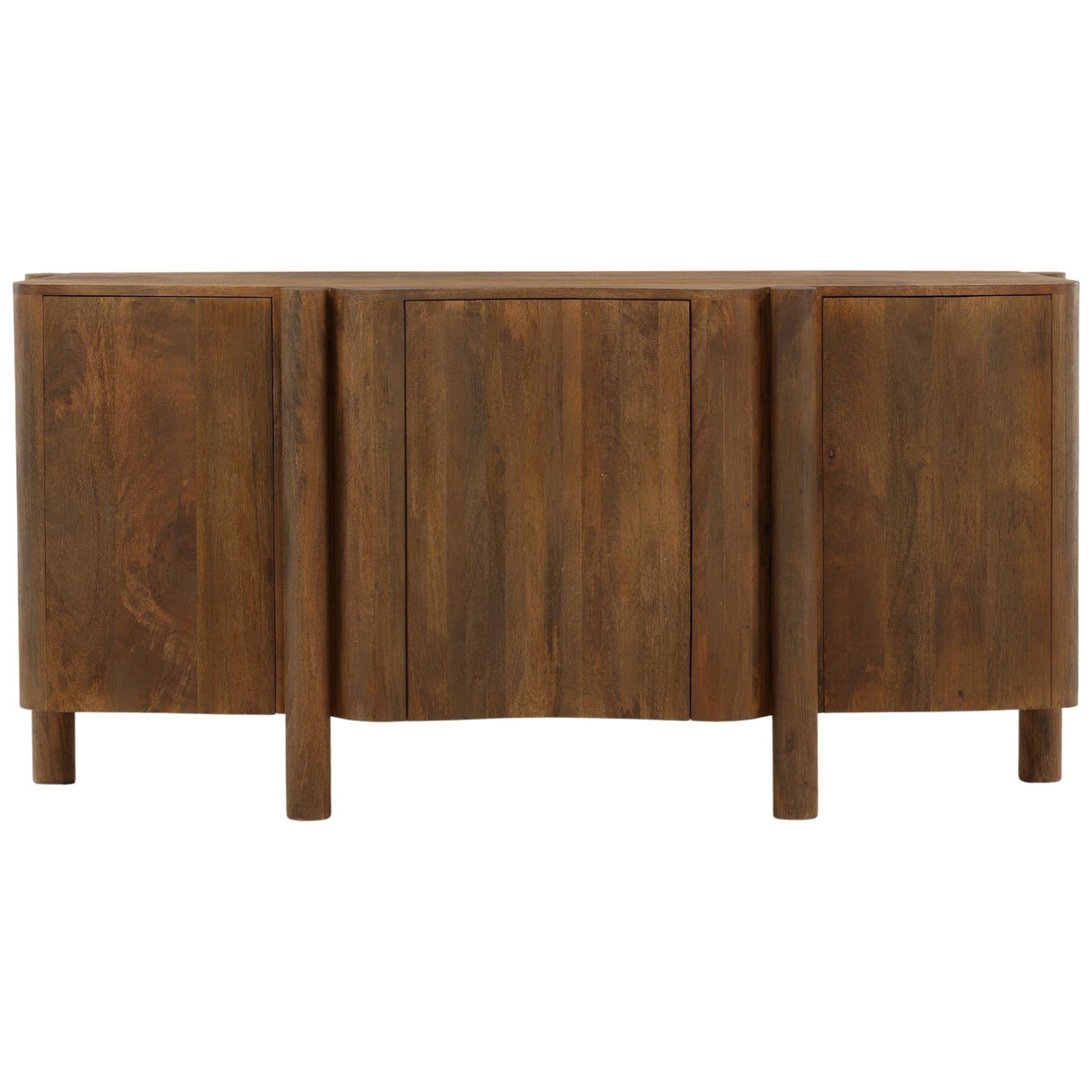 Saren Sideboard, Dark Brown by Dovetail at Eve Furniture