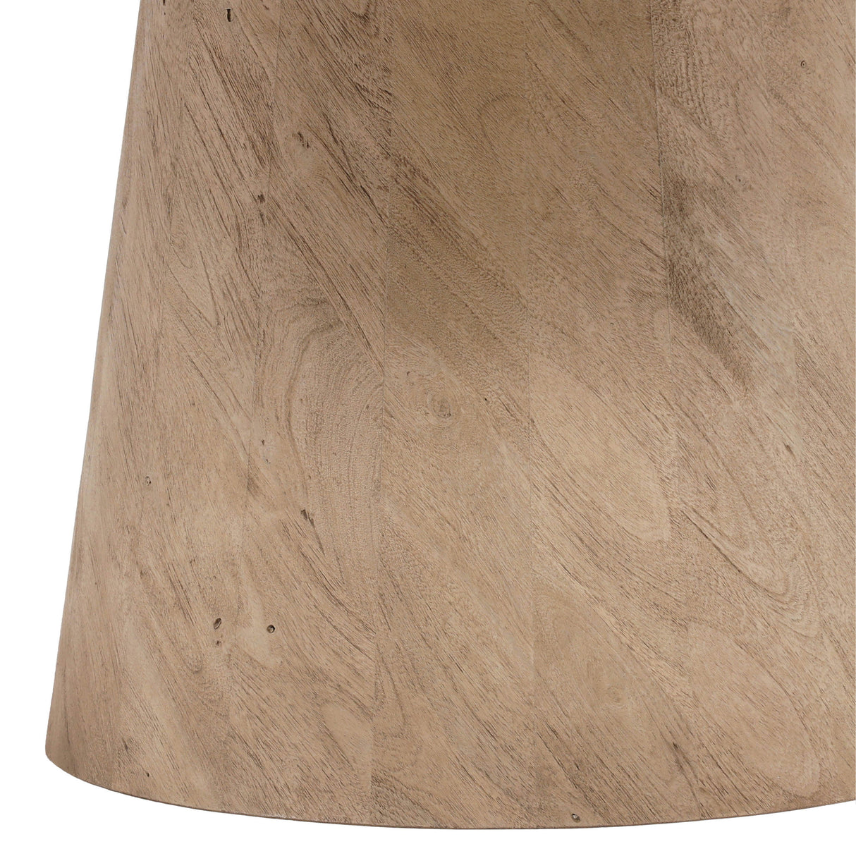 Marci Round Dining Table, Weathered Natural by Dovetail at Eve Furniture