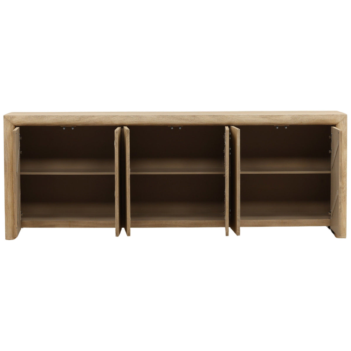 Geraint Sideboard, Light Natural by Dovetail at Eve Furniture