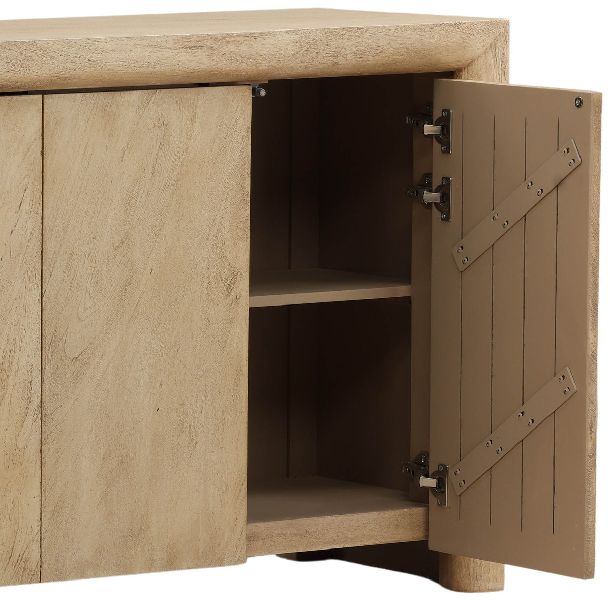 Geraint Sideboard, Light Natural by Dovetail at Eve Furniture