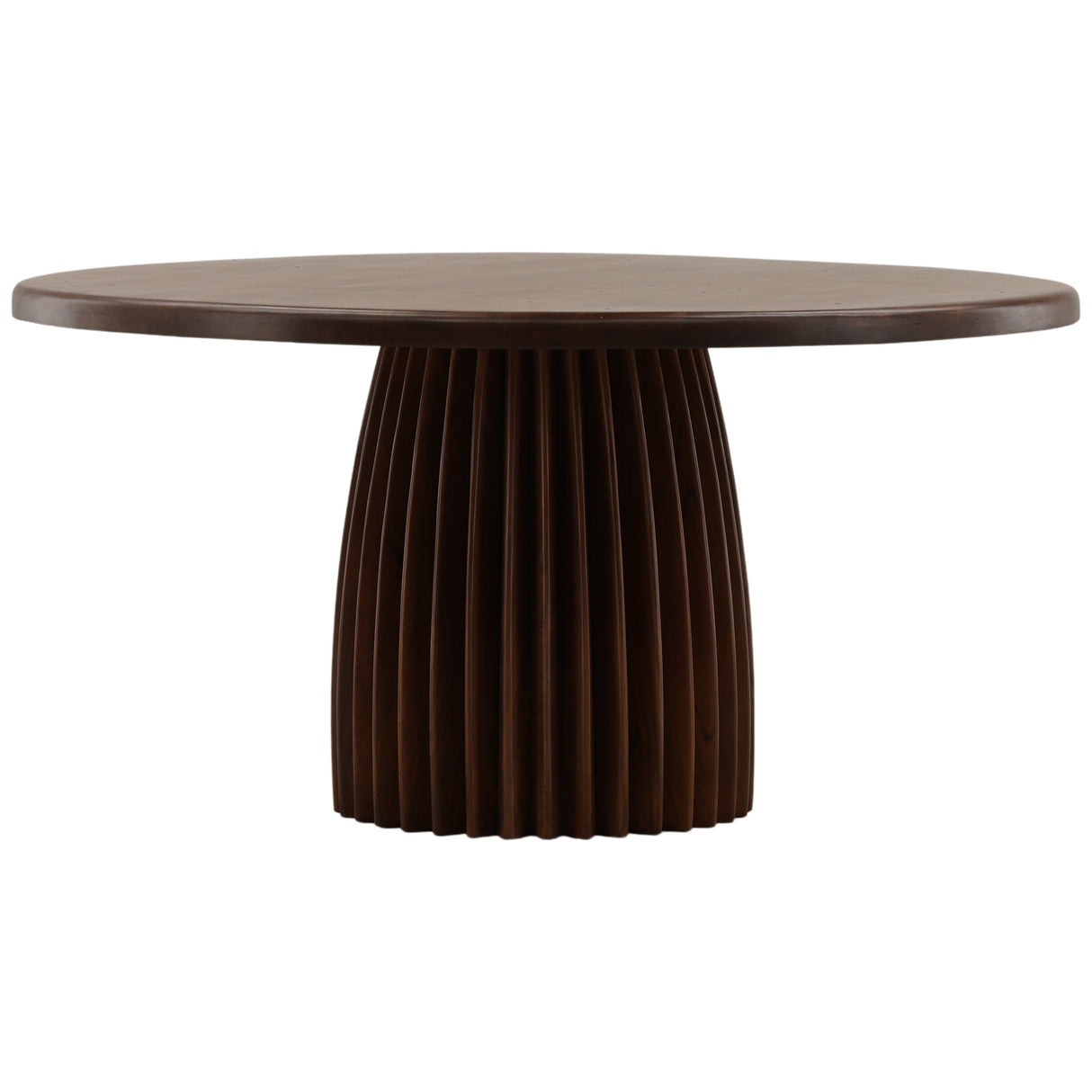 Abrams Dining Table, Brown by Dovetail at Eve Furniture