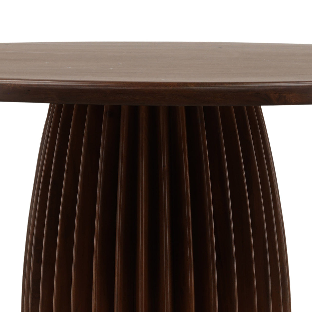 Abrams Dining Table, Brown by Dovetail at Eve Furniture