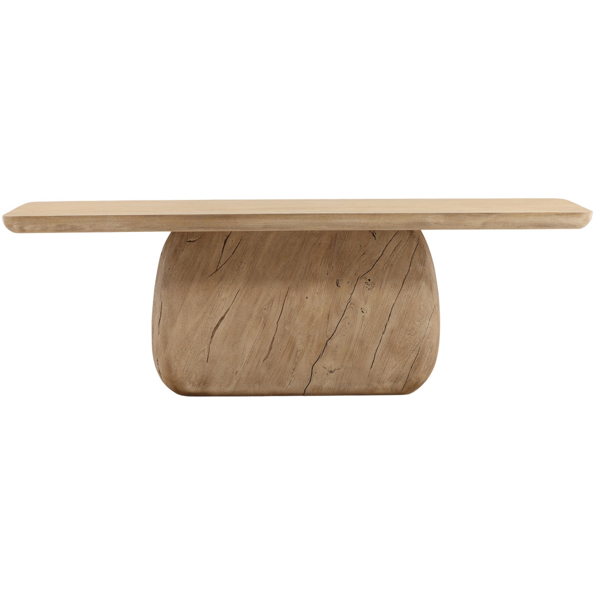 Nexus Dining Table, Light Weathered Natural by Dovetail at Eve Furniture
