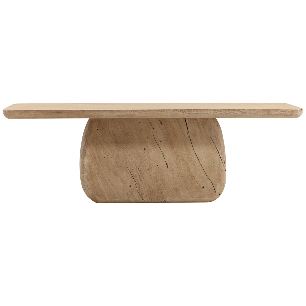 Nexus Dining Table, Light Weathered Natural by Dovetail at Eve Furniture