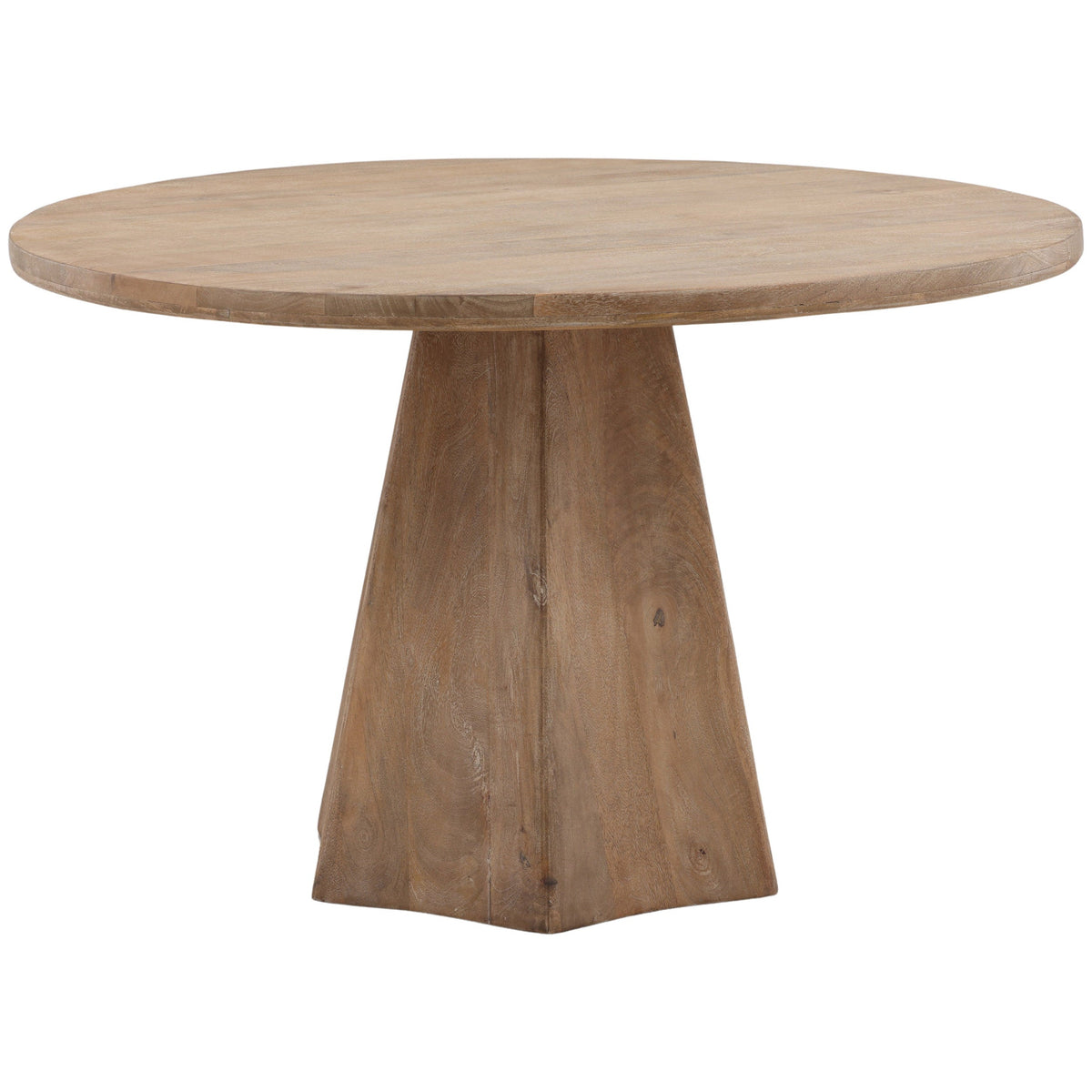 Brenna Dining Table, Natural by Dovetail at Eve Furniture