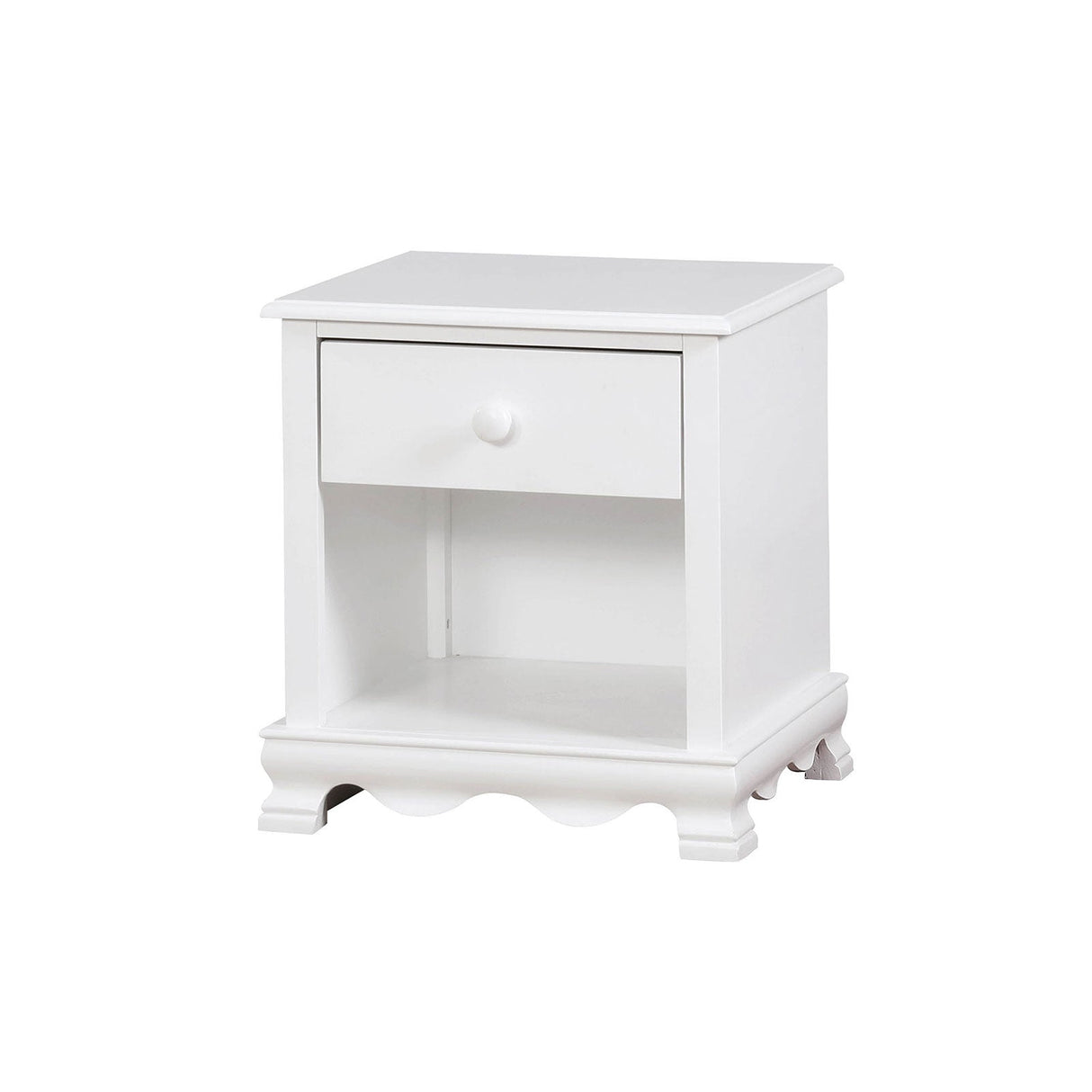 Dani White Night Stand by Furniture of America at Eve Furniture