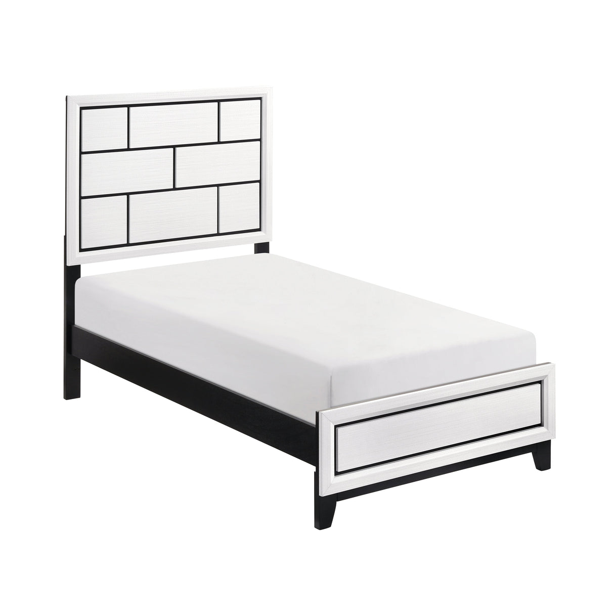 Davi White Panel Youth Bedroom Set by Homelegance at Eve Furniture
