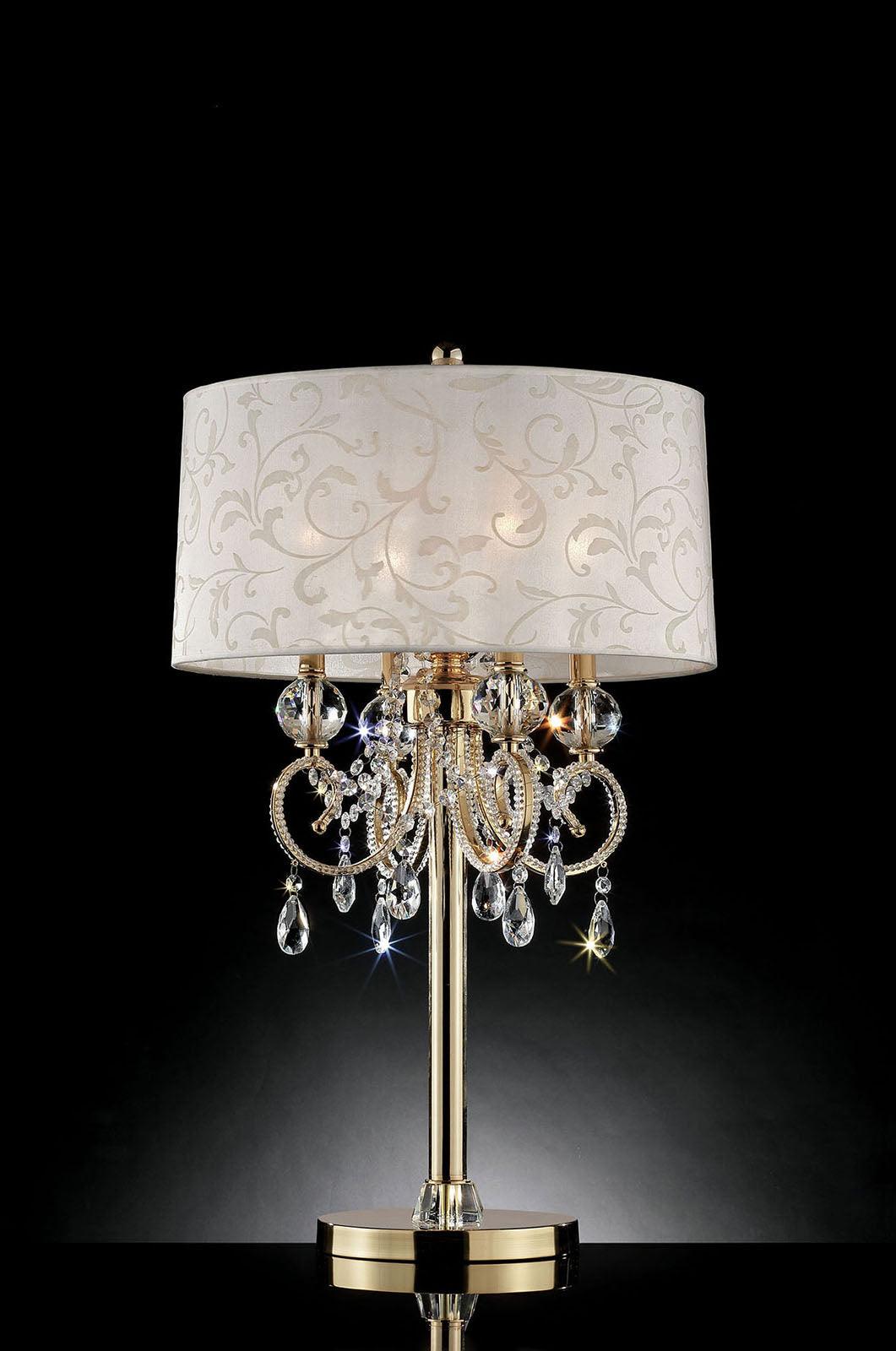 Deborah Gold Table Lamp by Furniture of America at Eve Furniture