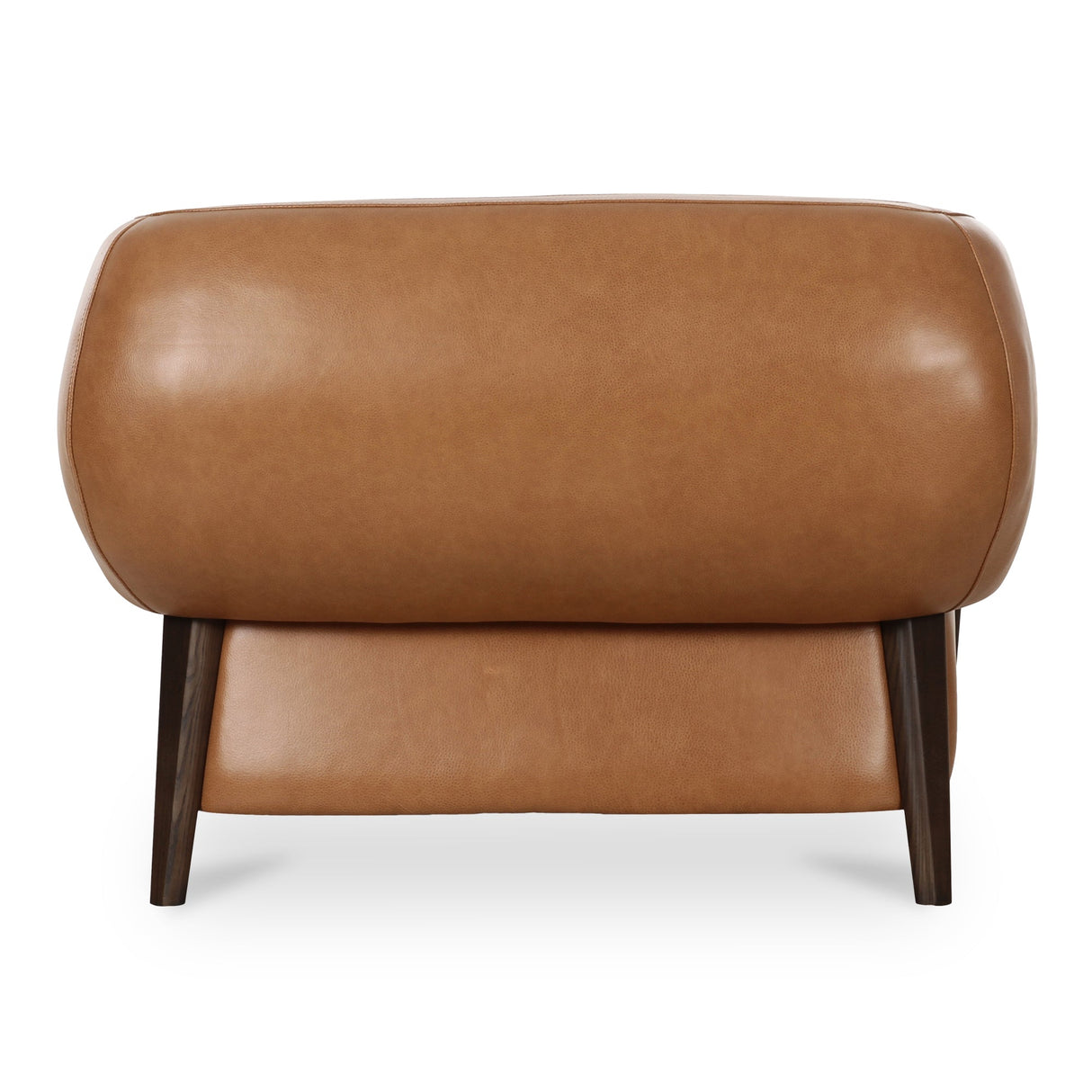 Devlin Tan Leather Lounge Chair by Moe's Home at Eve Furniture