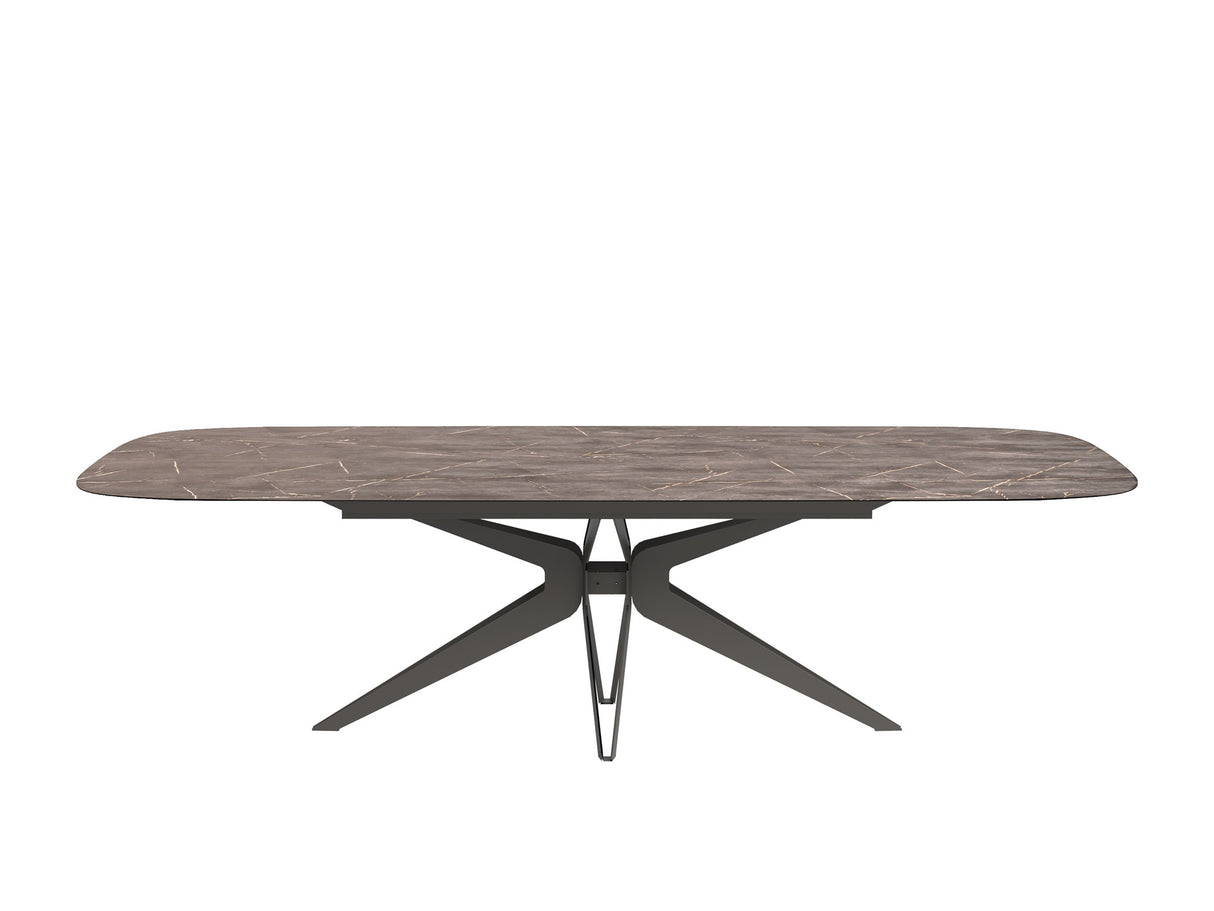 Hexagon 108-Inch Fixed Dining Table by ESF Furniture at Eve Furniture