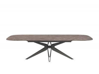 Hexagon 108-Inch Fixed Dining Table by ESF Furniture at Eve Furniture