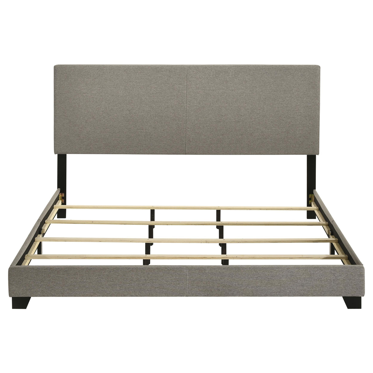 Dorian Taupe Upholstered California King Panel Bed by Coaster at Eve Furniture