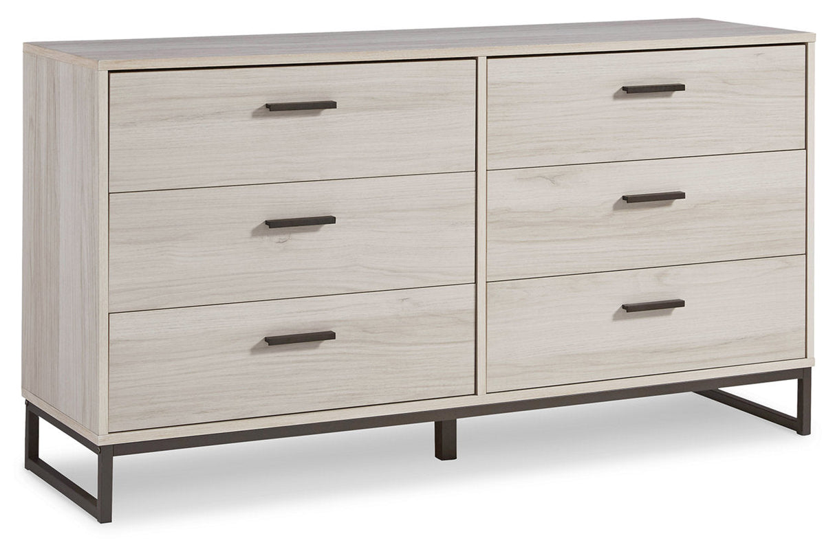 Socalle Light Natural Youth Platform Bedroom Set by Ashley at Eve Furniture