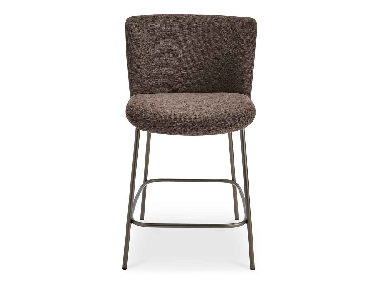 Early Dark Brown Counter Stool
