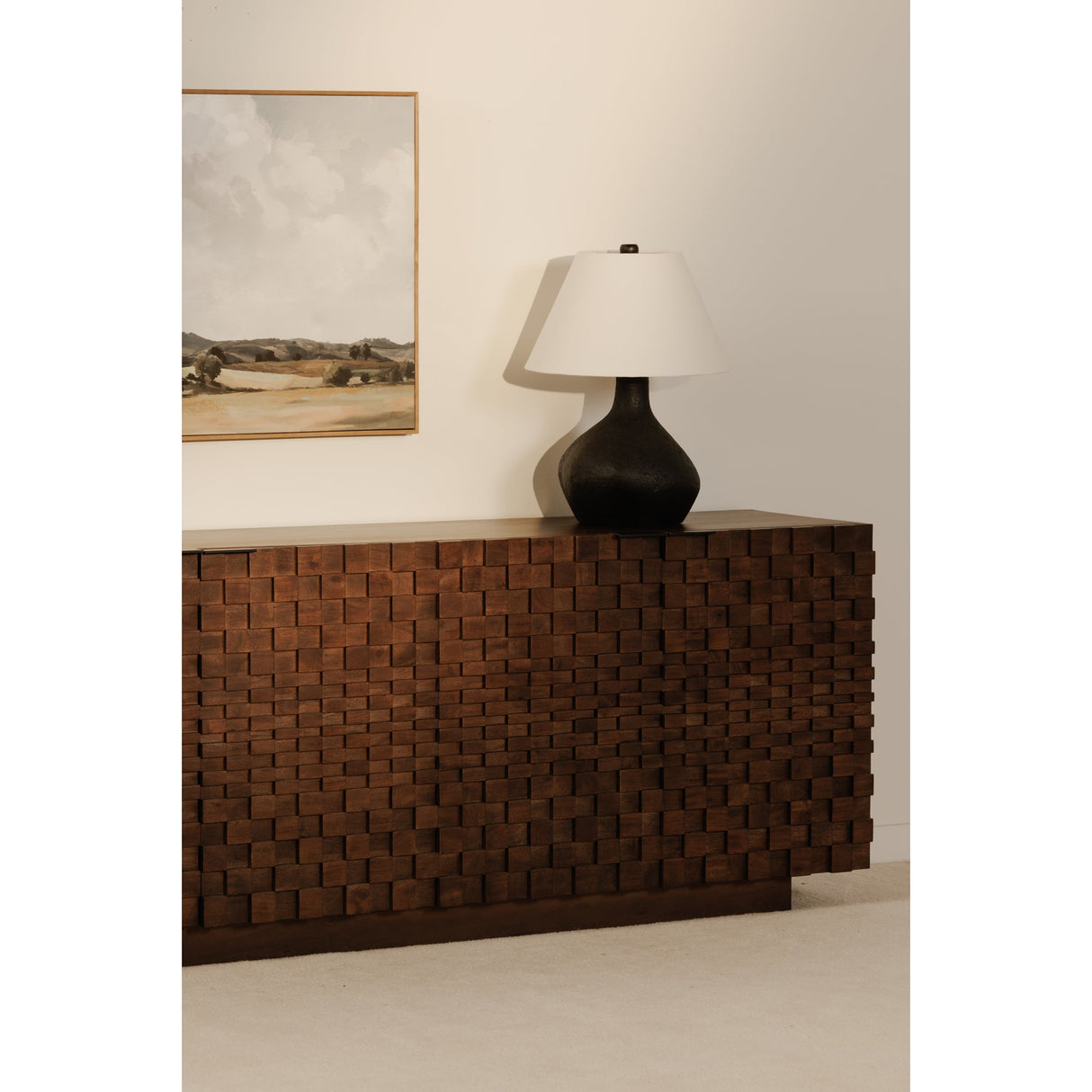 Easton Brown Sideboard by Moe's Home at Eve Furniture