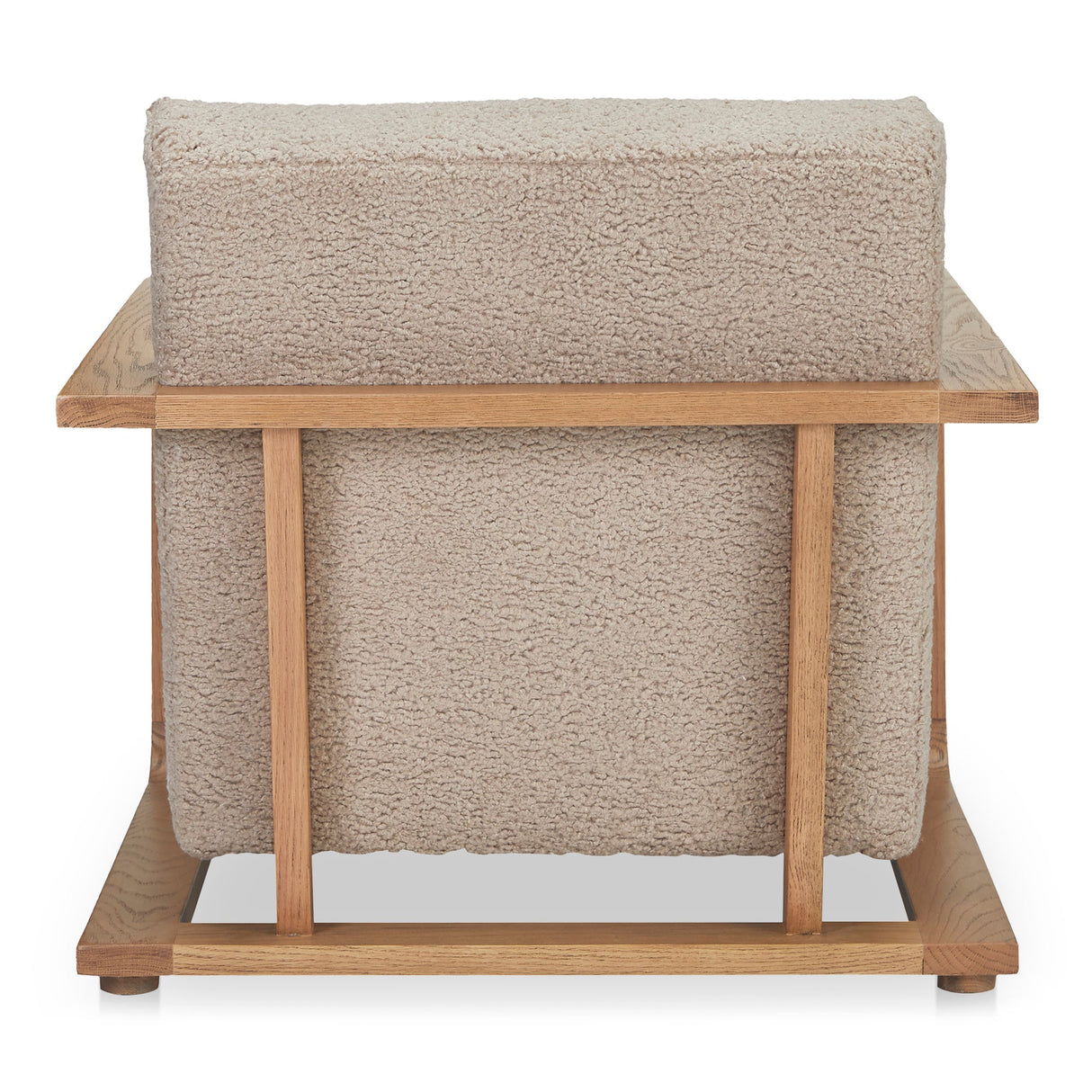 Eckersley Beige Lounge Chair by Moe's Home at Eve Furniture