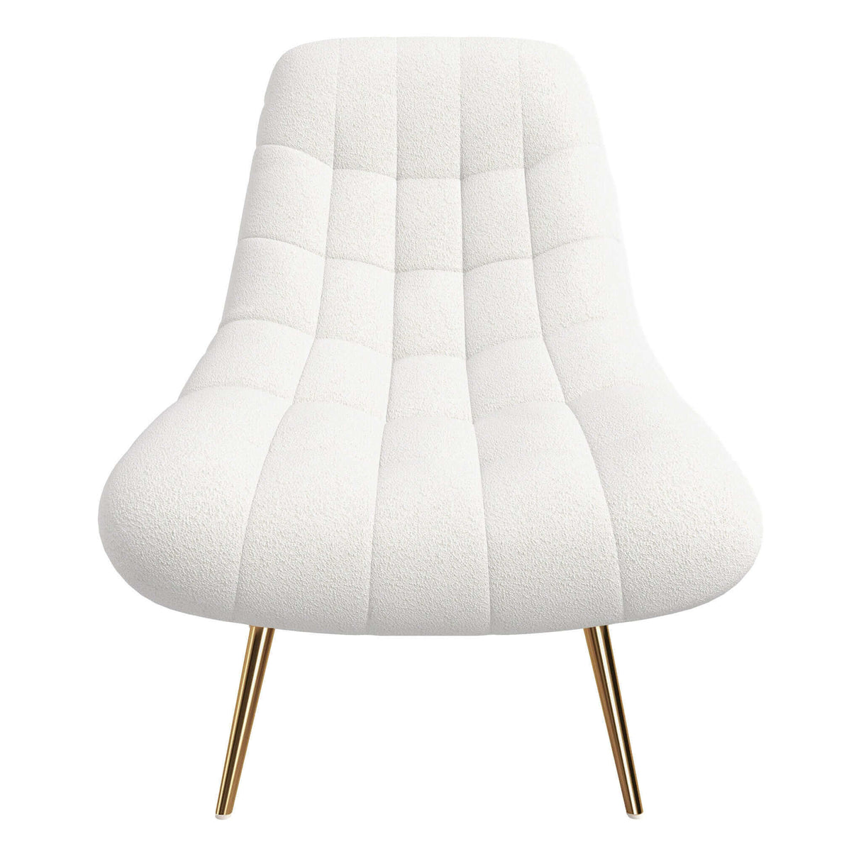 Aubrey French Boucle Lounge Chair by Ashcroft Imports at Eve Furniture