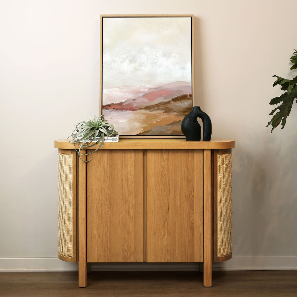 Elara Sideboard, Natural by Dovetail at Eve Furniture