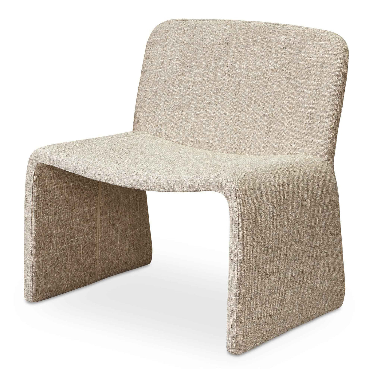 Ella Beige Accent Chair by Moe's Home at Eve Furniture