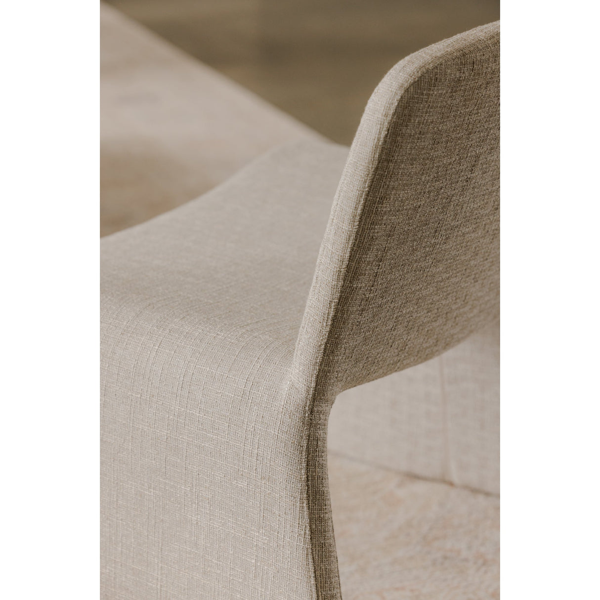 Ella Beige Accent Chair by Moe's Home at Eve Furniture