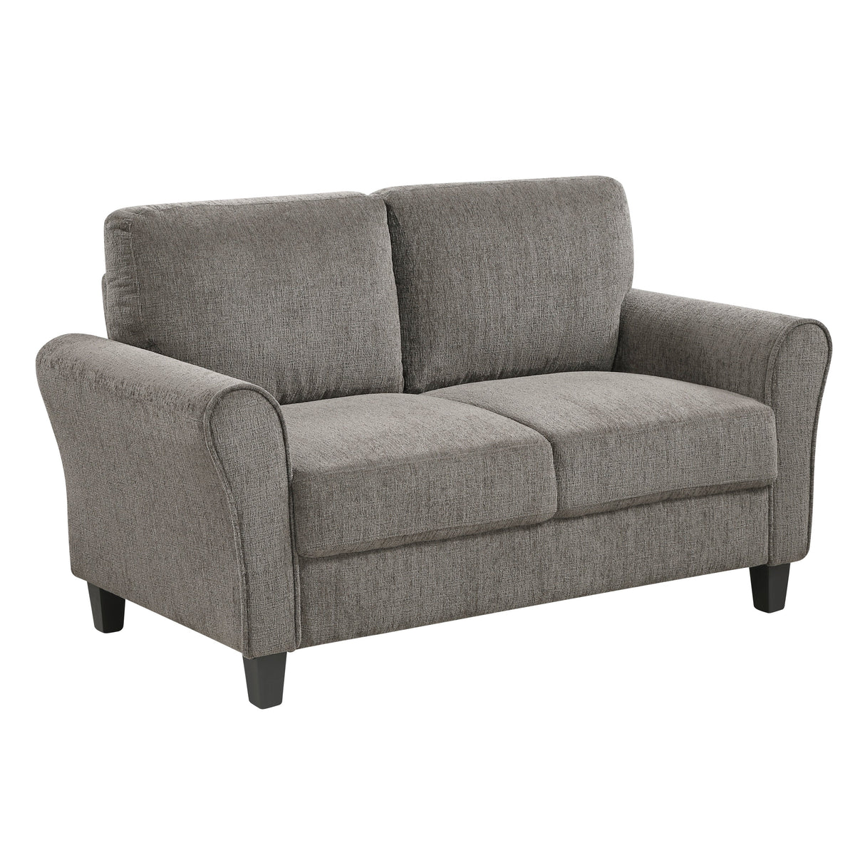 Ellery Pewter Loveseat by Homelegance at Eve Furniture