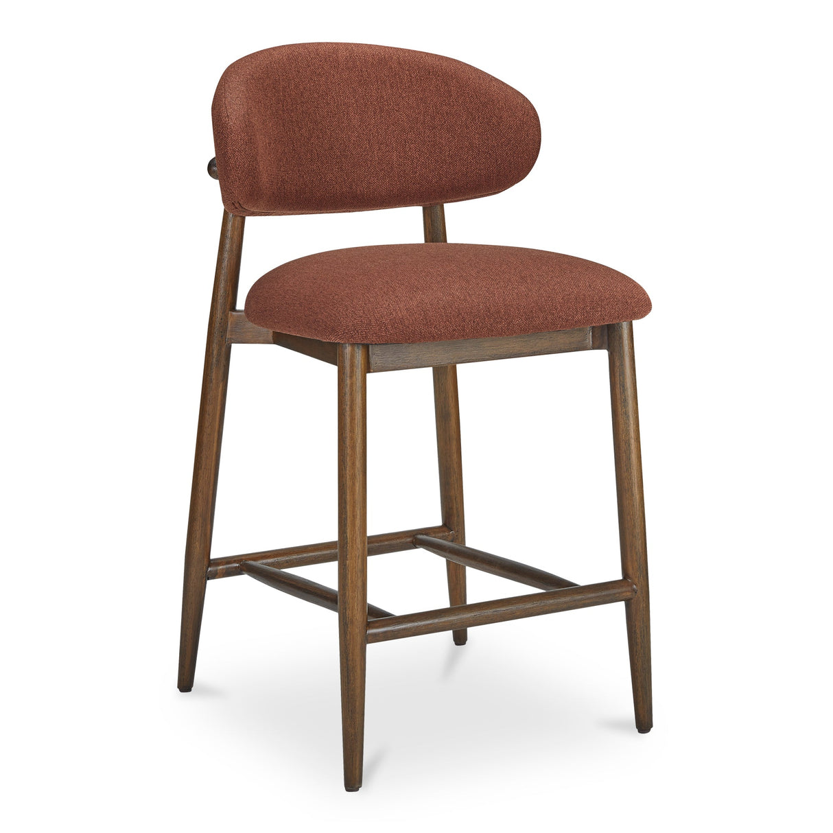 Ellie Rust Counter Stool by Moe's Home at Eve Furniture
