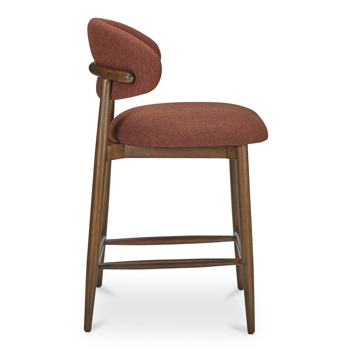 Ellie Rust Counter Stool by Moe's Home at Eve Furniture