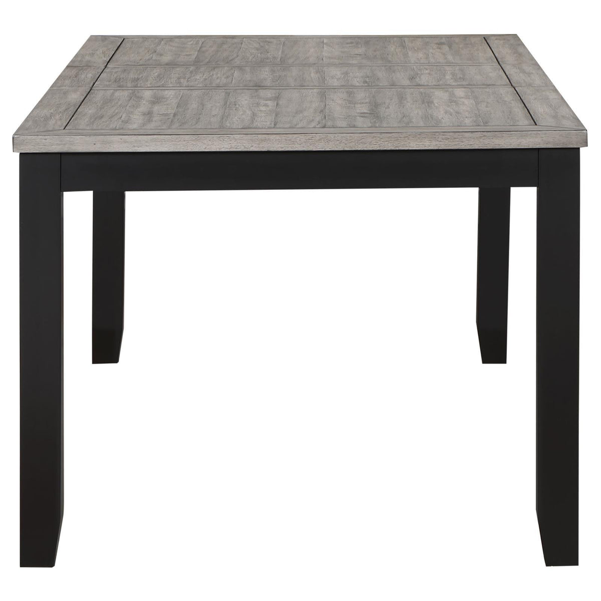 Elodie Grey/Black 5-Piece Dining Set with Extension Leaf by Coaster at Eve Furniture