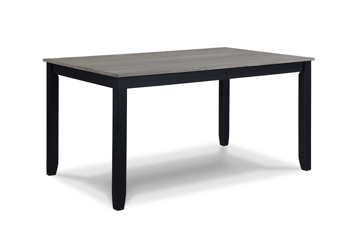 Eloise Light Gray 7-Piece Dining Set by Crown Mark at Eve Furniture