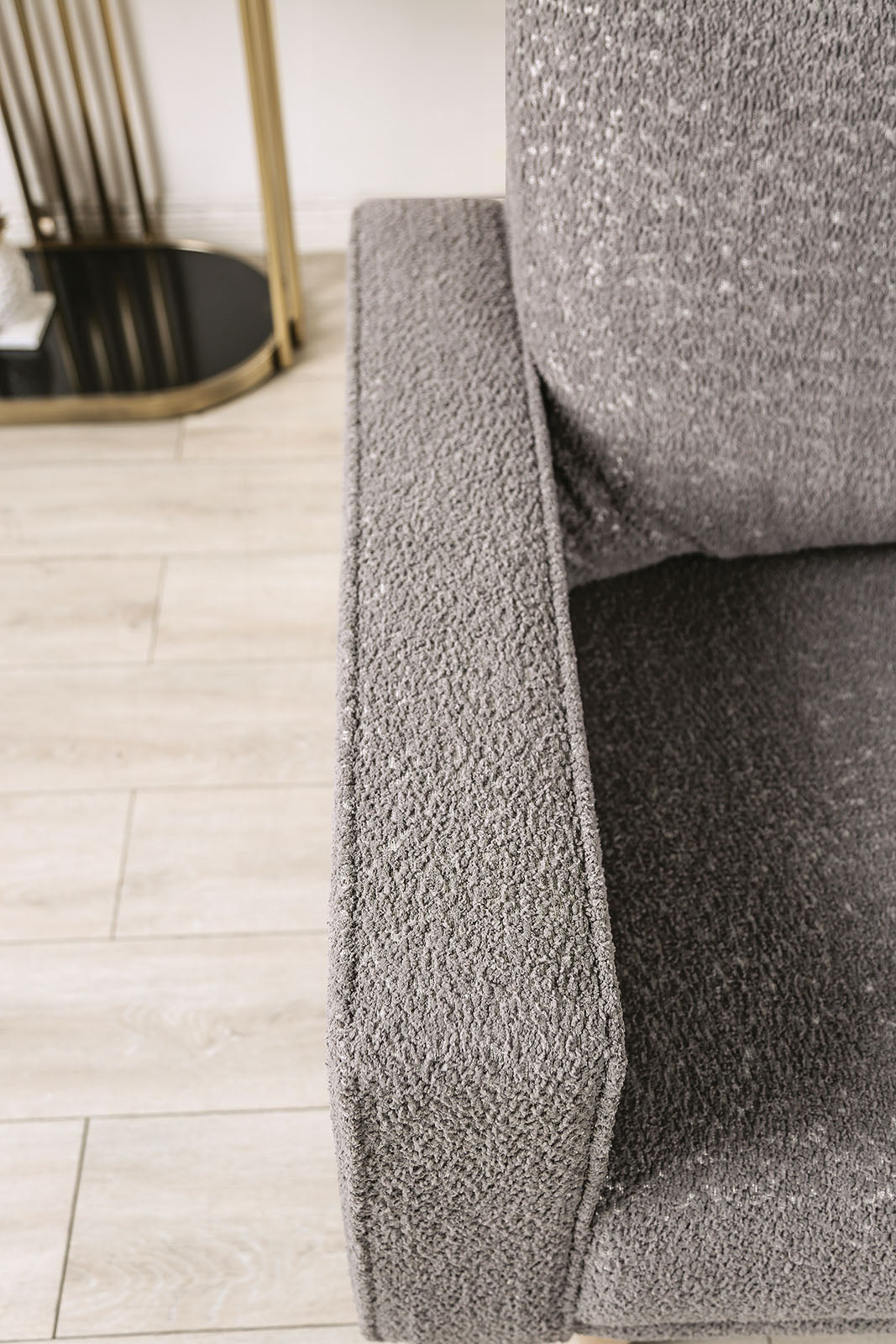 Elverum Charcoal Gray Sofa by Furniture of America at Eve Furniture