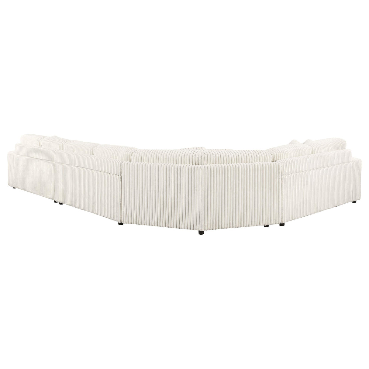Emberson Ivory 4-Piece Upholstered Modular Sectional Sofa by Coaster at Eve Furniture