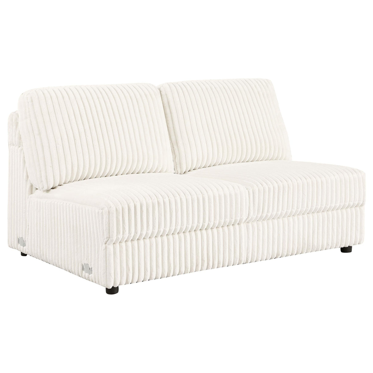 Emberson Ivory 4-Piece Upholstered Modular Sectional Sofa by Coaster at Eve Furniture