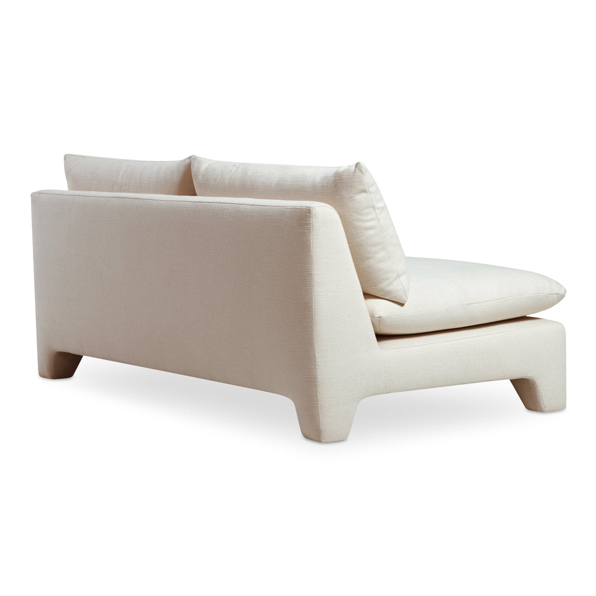 Estelle Cream Sofa by Moe's Home at Eve Furniture