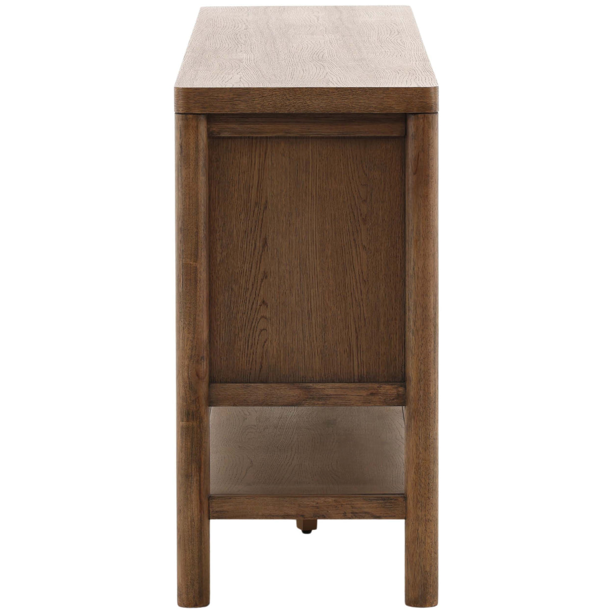 Estrada Sideboard, Dark Brown by Dovetail at Eve Furniture